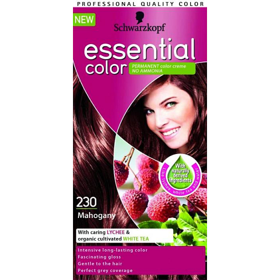 Schwarzkopf Essential Color dlhotrvajúca farba na vlasy 230 Mahagónová