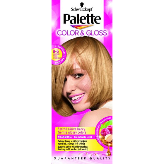 Palette Color & Gloss Farba na vlasy 9 - 5 Očarujúce mandle