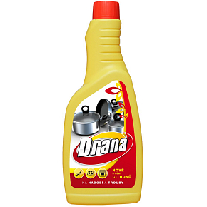 Severochema Drana na riad, čistič riadu a rúry, s vôňou citrusov, 500 ml