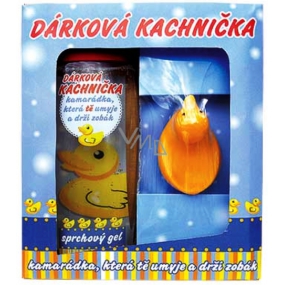 Bohemia Gifts Darčeková kačička sprchový gél 300 ml + toaletné mydlo 30 g, kozmetická sada