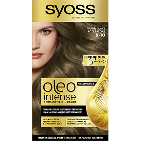 Syoss Oleo Intense dlhotrvajúca olejová farba na vlasy, Tmavo Blond 6-10