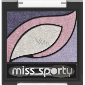 Miss Sporty Cat s Eyes Palette očné tiene 008 Purple Miaoww 3,5 g