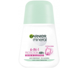 Garnier Mineral Protection Cotton Fresh 48h guličkový antiperspirant dezodorant roll-on pre ženy 50 ml