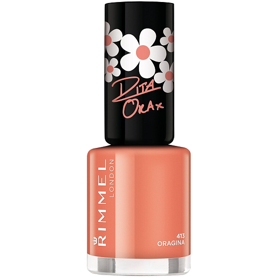 Rimmel London 60 sekund Nail Polish by Rita Ora lak na nechty 413 Oragina 8 ml