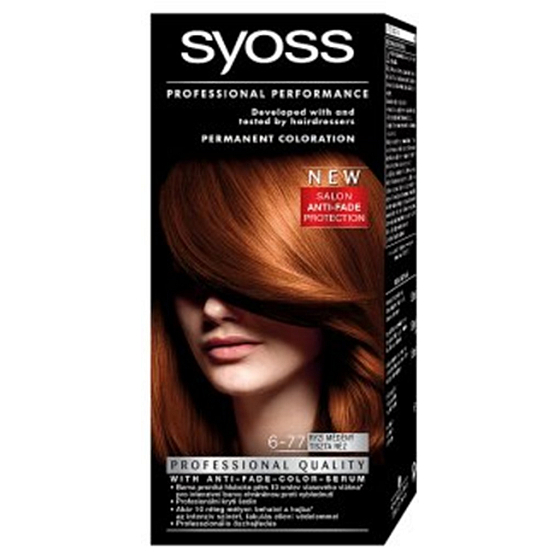 Syoss Professional farba na vlasy 6-77 Rýdzi medený