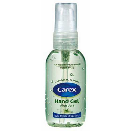 Carex Aloe Vera antibaktriální gél na ruky 50 ml