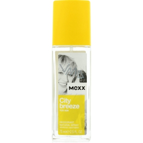Mexx City Breeze for Her parfumovaný deodorant sklo 75 ml