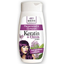 Bione Cosmetics Keratín & Chinín regeneračný šampón pre všetky typy vlasov 260 ml