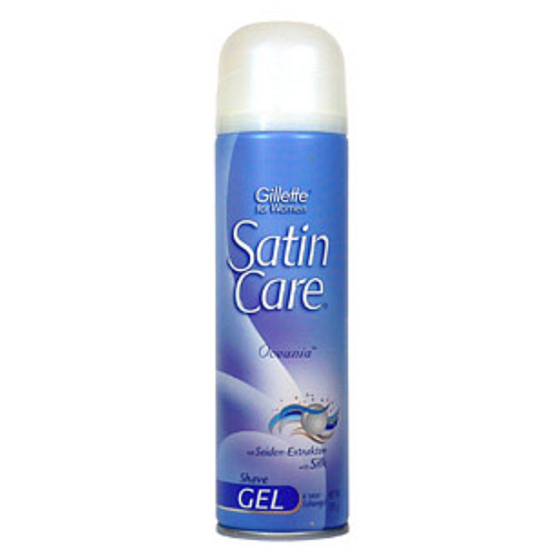 Gillette Satin Care Oceania gél na holenie pre ženy 200 ml
