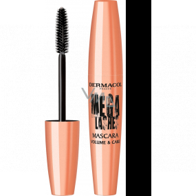 Dermacol Mega Lashes Volume & Care Mascara vyživujúca riasenka 11,5 ml