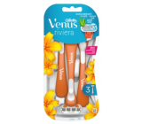 Gillette Venus Riviera pohotové holítko 3 britvy, 3 kusy pre ženy