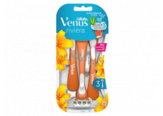 Gillette Venus Riviera pohotové holítko 3 britvy, 3 kusy pre ženy