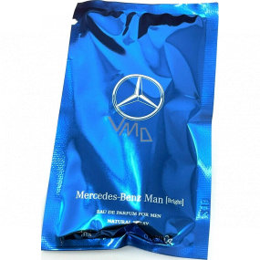 Mercedes-Benz Men Bright parfumovaná voda pre mužov 1 ml s rozprašovačom, fľaštička