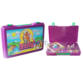 Filly Fairy Zberateľský kufrík s 3 koňmi, odporúčaný vek 3+
