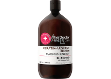 The Doctor Health & Care Keratín + arginín + biotín Maximálna energia keratínový šampón na posilnenie a lesk 946 ml