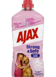 Ajax Strong & Safe univerzálny hygienický čistiaci prostriedok s vôňou zázvoru a yuzu 1 l