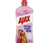 Ajax Strong & Safe univerzálny hygienický čistiaci prostriedok s vôňou zázvoru a yuzu 1 l