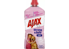 Ajax Strong & Safe univerzálny hygienický čistiaci prostriedok s vôňou zázvoru a yuzu 1 l