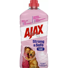 Ajax Strong & Safe univerzálny hygienický čistiaci prostriedok s vôňou zázvoru a yuzu 1 l