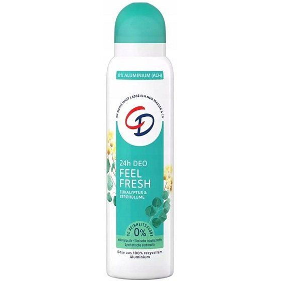 CD Feel Fresh Eucalyptus & Strohblume telový dezodorant v spreji 150 ml