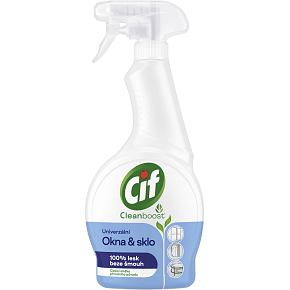 Cif sprej UNI na okná a sklo, 500 ml