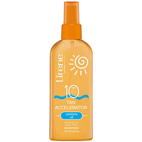 Lirene SC SPF10 Urýchlovač opaľovania s karoténovým olejom 150 ml