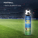Baylis & Harding Futbal Čučoriedky, černice a santal detská pena do kúpeľa 320 ml
