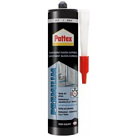 PATTEX Sanitárny silikon Express, biely, 280 ml