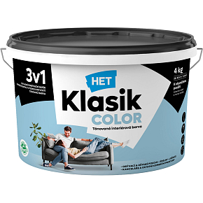 Het Klasik Color maliarska farba, 0427 modrý nebeský, 4 kg
