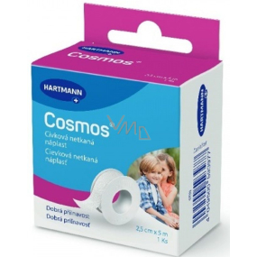 Cosmos Cievková jemná náplasť 2,5 cm x 5 m 1 kus