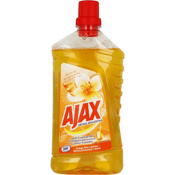 Ajax Aróma Sensations Orange Zest & Jasmine univerzálny čistiaci prostriedok 1 l