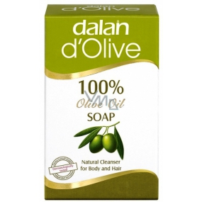 Dalan d Olive Oil s olivovým olejom toaletné mydlo mini na telo a vlasy 25 g