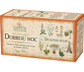 Grešík Devätoro bylín Dobrú noc bylinný čaj pre skorý spánok 20 x 1 g