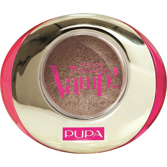 Pupa Dot Shock Vamp! Wet & Dry Eyeshadow očné tiene 601 Sparkling Brown 1 g