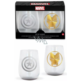 Epee Merch Marvel Avengers sada pohárov v darčekovom balení 2 x 510 ml