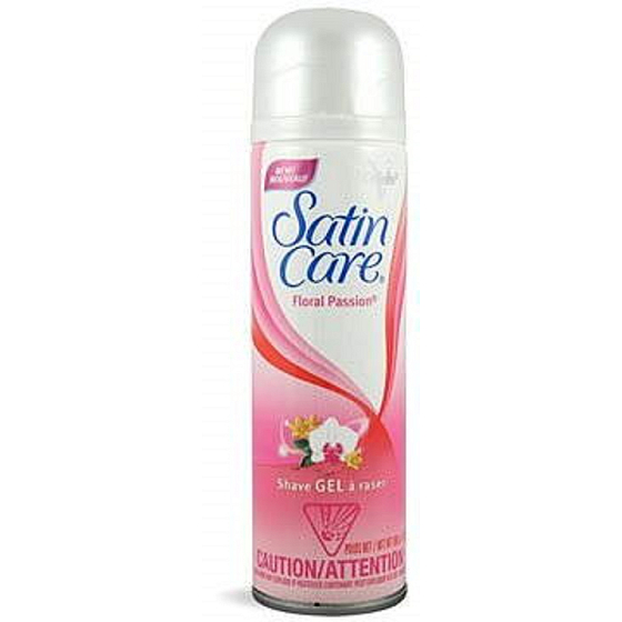 Gillette Satin Care Floral Passion gél na holenie pre ženy 200 ml