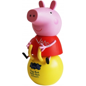 Peppa Pig - Prasiatko Pepa 3D Figúrka kúpeľový a sprchový gél pre deti 300 ml