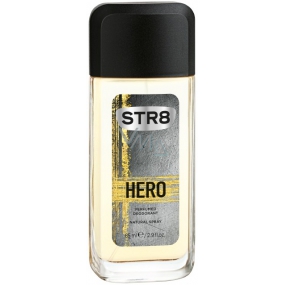 Str8 Hero parfumovaný deodorant sklo pre mužov 85 ml