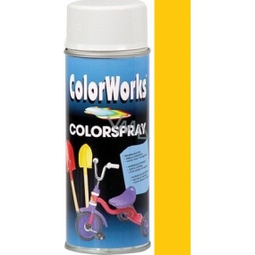 Color Works Colorsprej 918501 zlato-žltý alkydový lak 400 ml