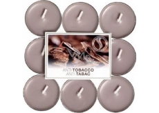 Bolsius Aromatic Anti-tobacco - Anti-tabak vonné čajové sviečky 18 kusov, doba horenia 4 hodiny