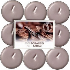 Bolsius Aromatic Anti-tobacco - Anti-tabak vonné čajové sviečky 18 kusov, doba horenia 4 hodiny
