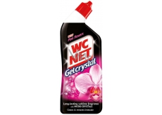 Wc Net Gelcrystal Pink Flower wc gélový čistič 750 ml