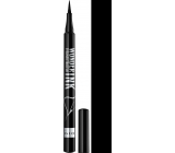 Rimmel London Wonder Ink Eyeliner vodoodolné očné linky 001 Black 1 ml