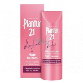 Plantur 21 Nutri-caffeine kofeínový balzam na dlhé vlasy pre ženy, ktoré chcú mať dlhé vlasy 175 ml