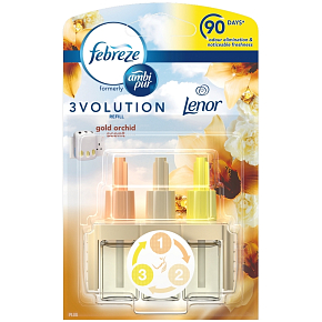 Ambi Pur 3 Volution Gold Orchid elektrický osviežovač náplň 20 ml