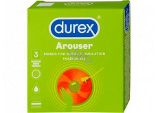 Durex Arouser kondóm, nominálna šírka 53 mm 3 kusy