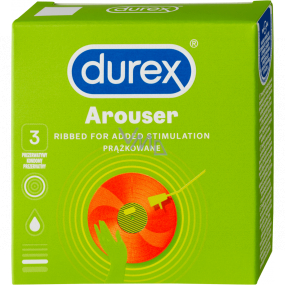 Durex Arouser kondóm, nominálna šírka 53 mm 3 kusy