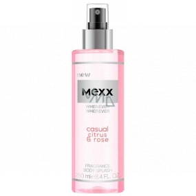 Mexx Whenever Wherever for Her Parfumovaný telový sprej pre ženy 250 ml