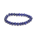 Lapis lazuli náramok elastický prírodný kameň, guľôčka 6 mm / 16 - 17 cm, harmonický kameň