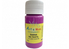 Art e Miss Farba na svetlé textílie 82 Neónová fialová 40 g